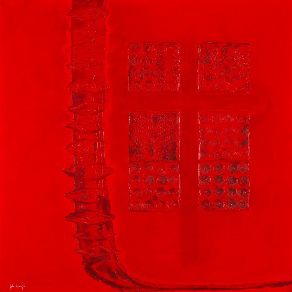 John Lunghi comparable auction result: john lunghi acclamation oil on board