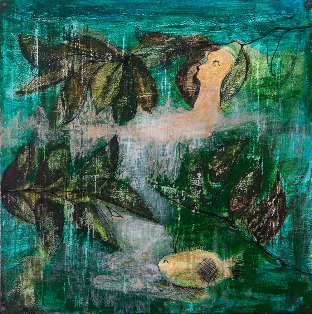 Brian McKay comparable auction result: brian mckay untitled oil and acrylic on board