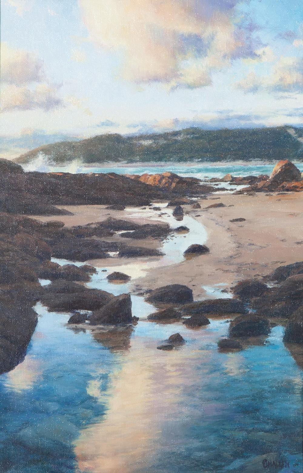 Michael Challen comparable auction result: michael challen mouth of margaret river oil on canvas