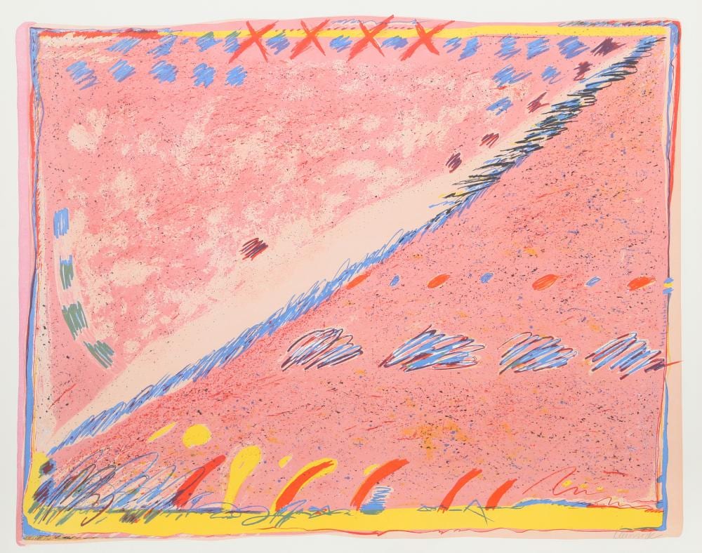 Sybil Kleinrock comparable auction result: sybil kleinrock pink dream markings lithograph