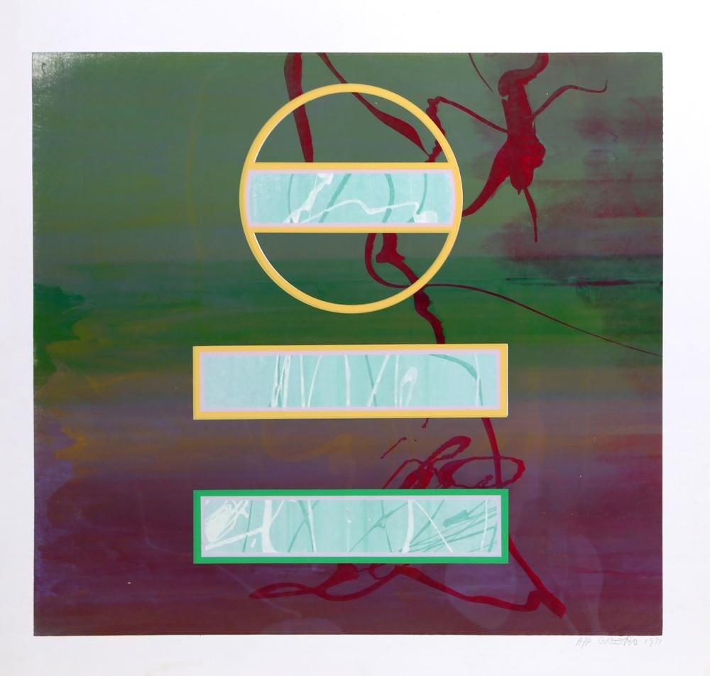 Carmen Louis Cicero comparable auction result: carmen louis cicero untitled 5 screenprint