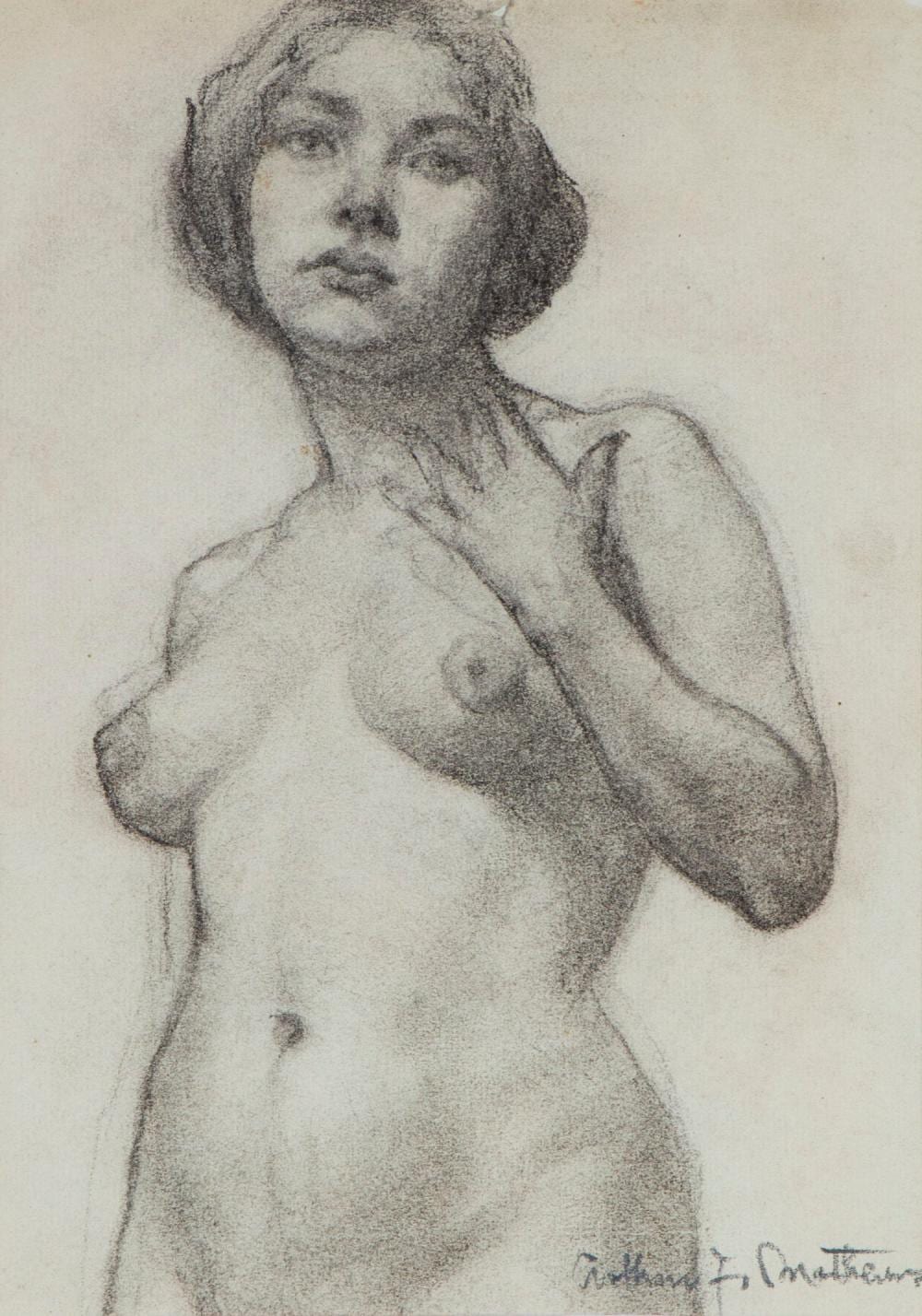 arthur frank mathews 1860 1945 california · Clark's Fine Art & Auctioneers Inc. · 2025-08-19 Arthur Frank Mathews comparable auction result: arthur frank mathews 1860 1945 california