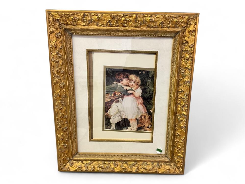 Frederick Morgan comparable auction result: frederick morgan over the garden wall framed wall art