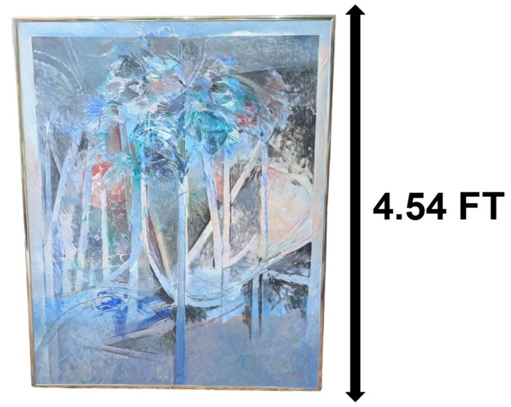 craig rubadoux born 1937 american oil on canvas titled tracks · Sarasota Estate Auction · 2025-08-16 Craig Rubadoux comparable auction result: craig rubadoux born 1937 american oil on canvas titled tracks