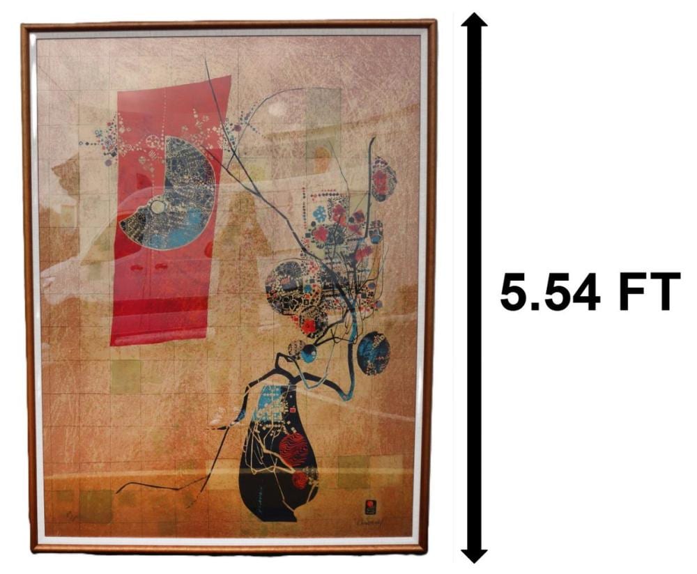 Dang Lebadang comparable auction result: dang lebadang 1921 2015 vietnamese french still life serigraph