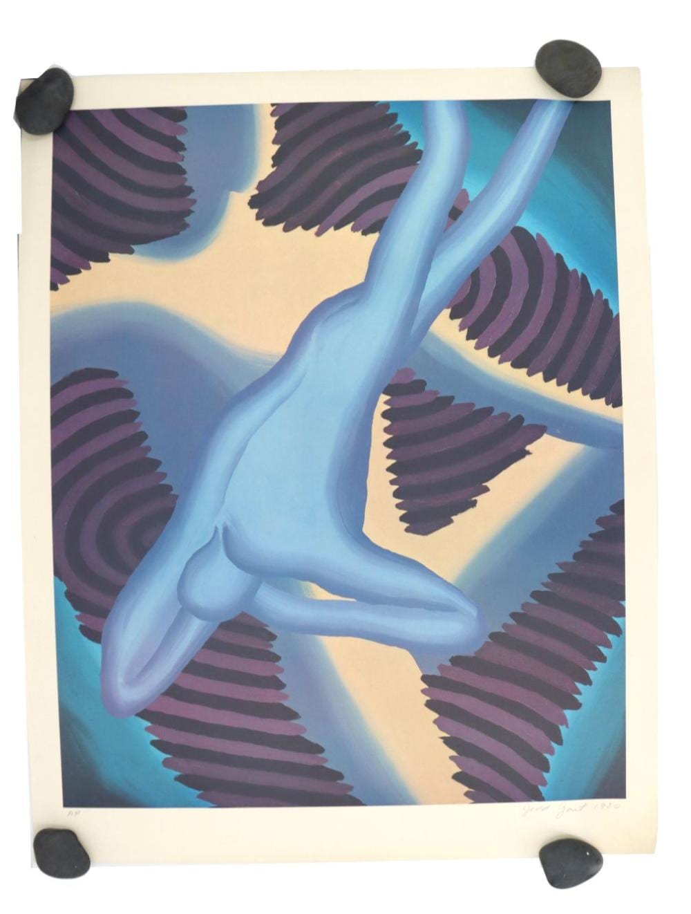 Jedd Garet comparable auction result: jedd garet born 1955 american neo expressionist artists proof lithograph