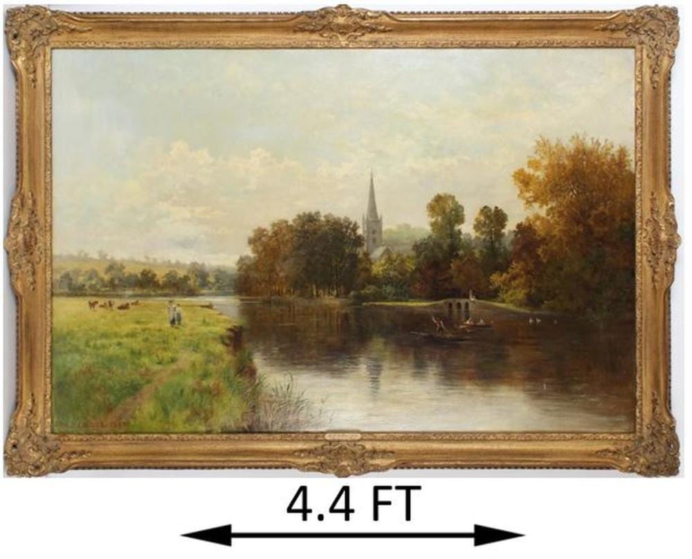 Arthur Bevan Collier comparable auction result: arthur bevan collier 1832 1908 english oil on canvas