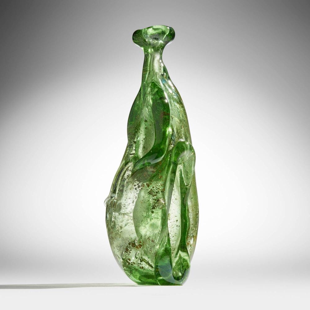 Marvin Lipofsky comparable auction result: marvin lipofsky early vase