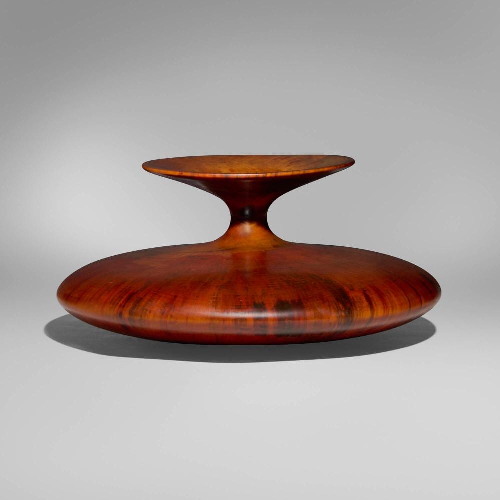 Ron Kent comparable auction result: ron kent large flare top bottle