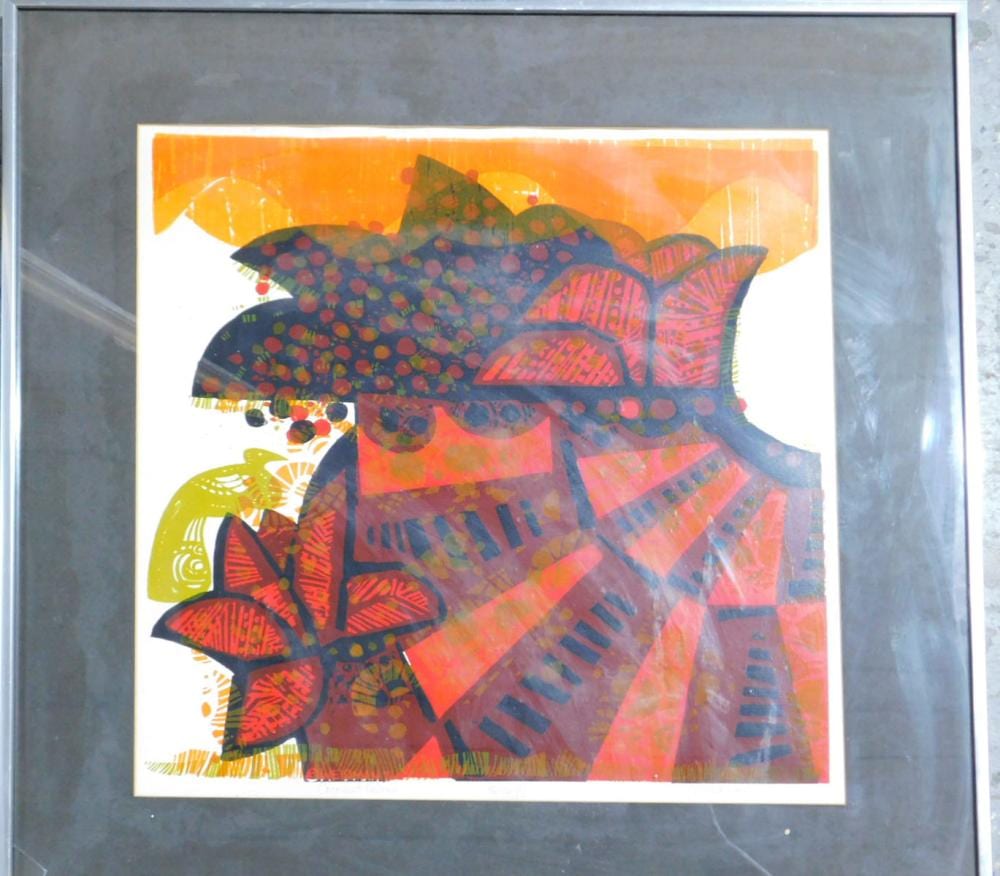 David Weidman comparable auction result: david weidman serigraph