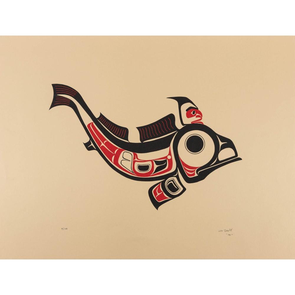 Joe David comparable auction result: joe david b 1946 untitled killer whale 1973