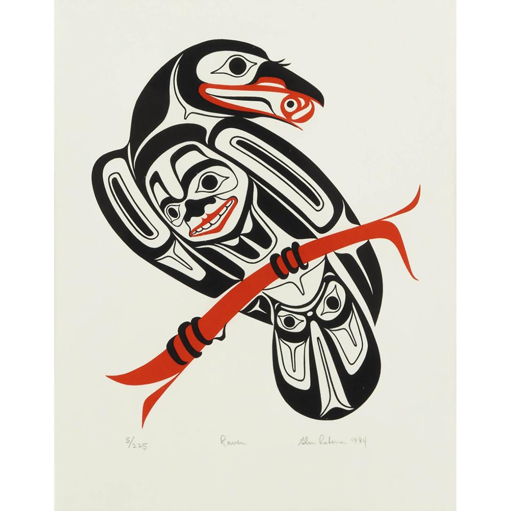 Glen Rabena comparable auction result: glen rabena b 1970 raven 1984