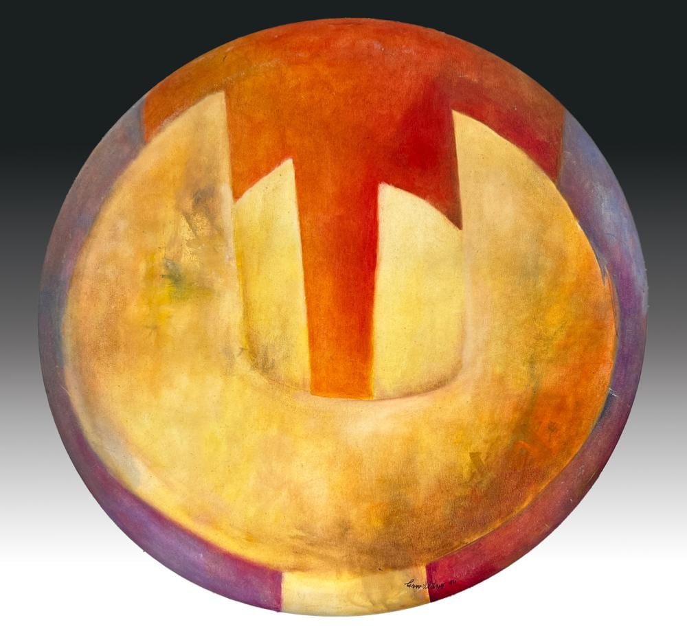 Frank Carmelitano comparable auction result: frank carmelitano circumsphere painting