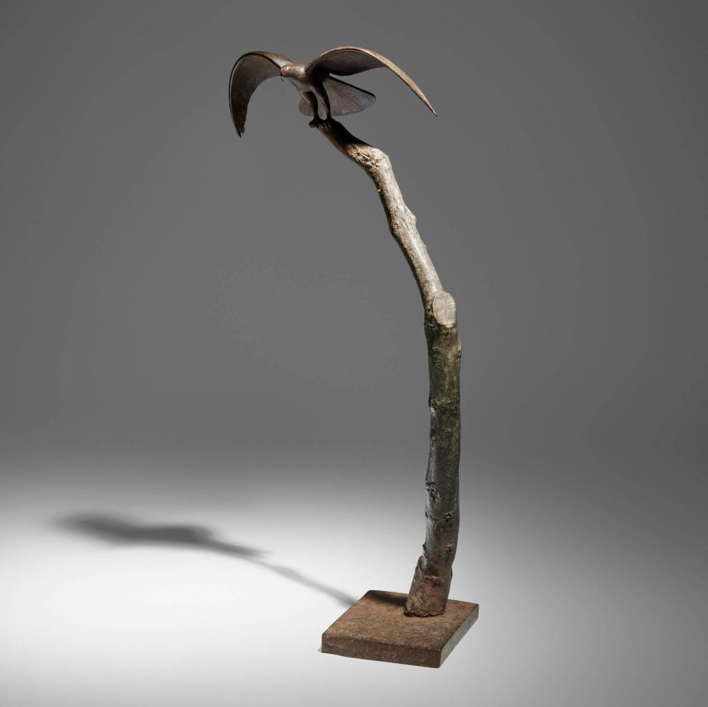 Gwynn Murrill comparable auction result: gwynn murrill flying eagle maquette