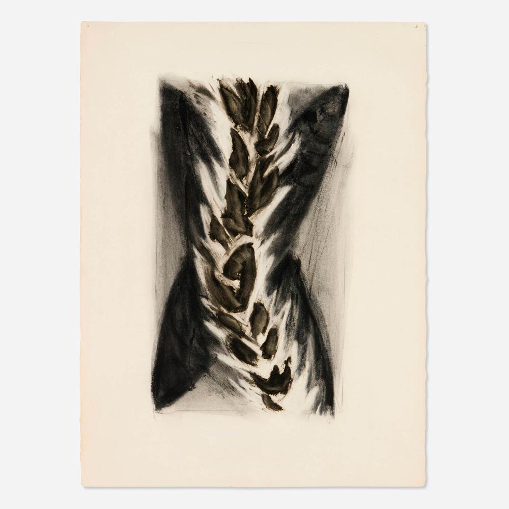 Bill Jensen comparable auction result: bill jensen drawing for luribo