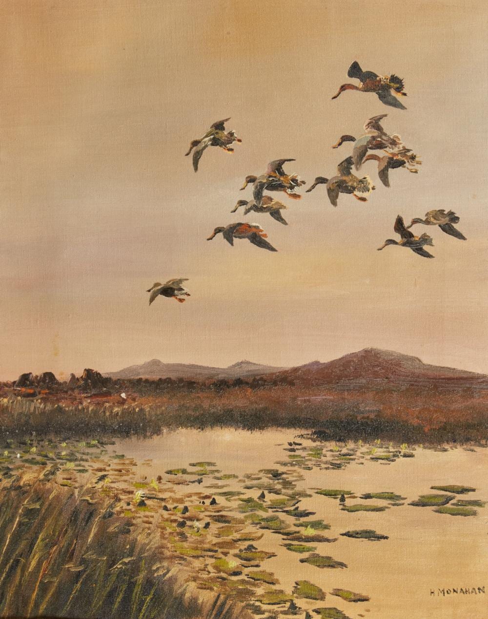 Hugh Monahan comparable auction result: hugh cecil charles monahan canadian 1914 1970 a trullough in august oil on canvas 20 x 16in 51 x 41cm