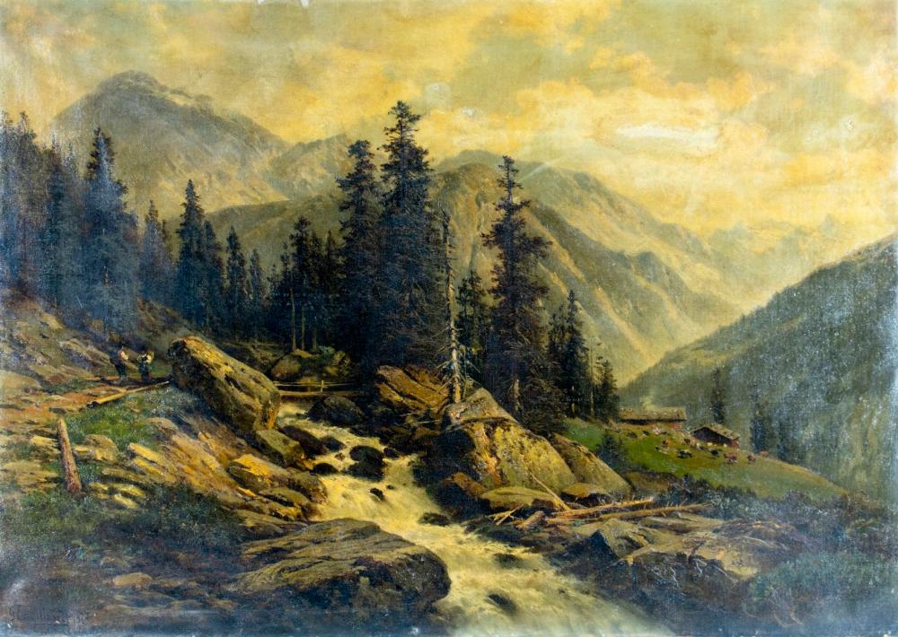 Georg Engelhardt comparable auction result: georg engelhardt german 1823 1883 oil painting antique