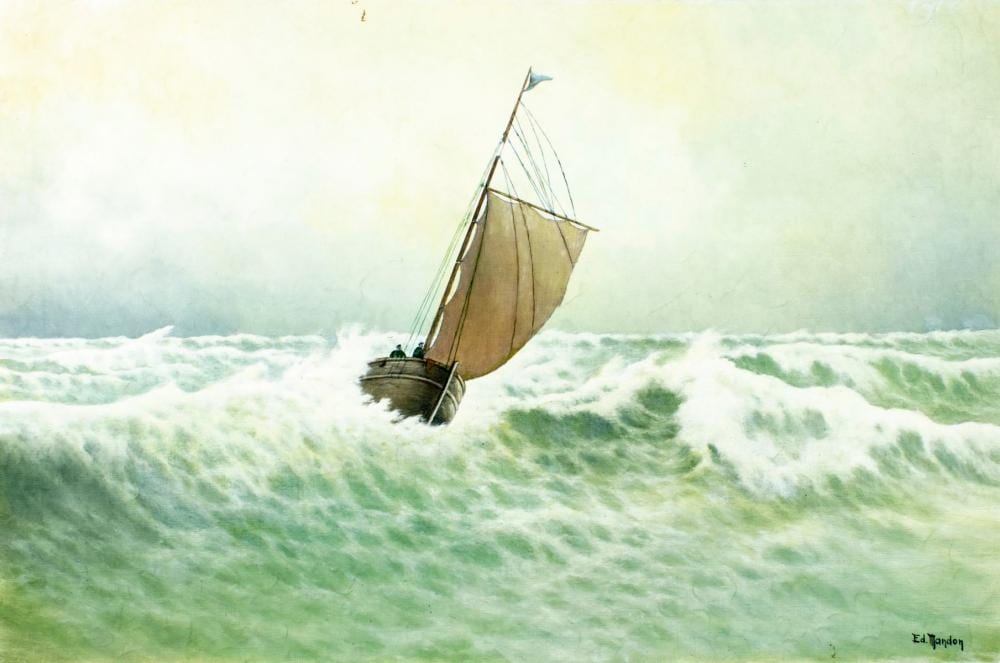 Edouard Mandon comparable auction result: edouard mandon france 1885 1977 oil painting