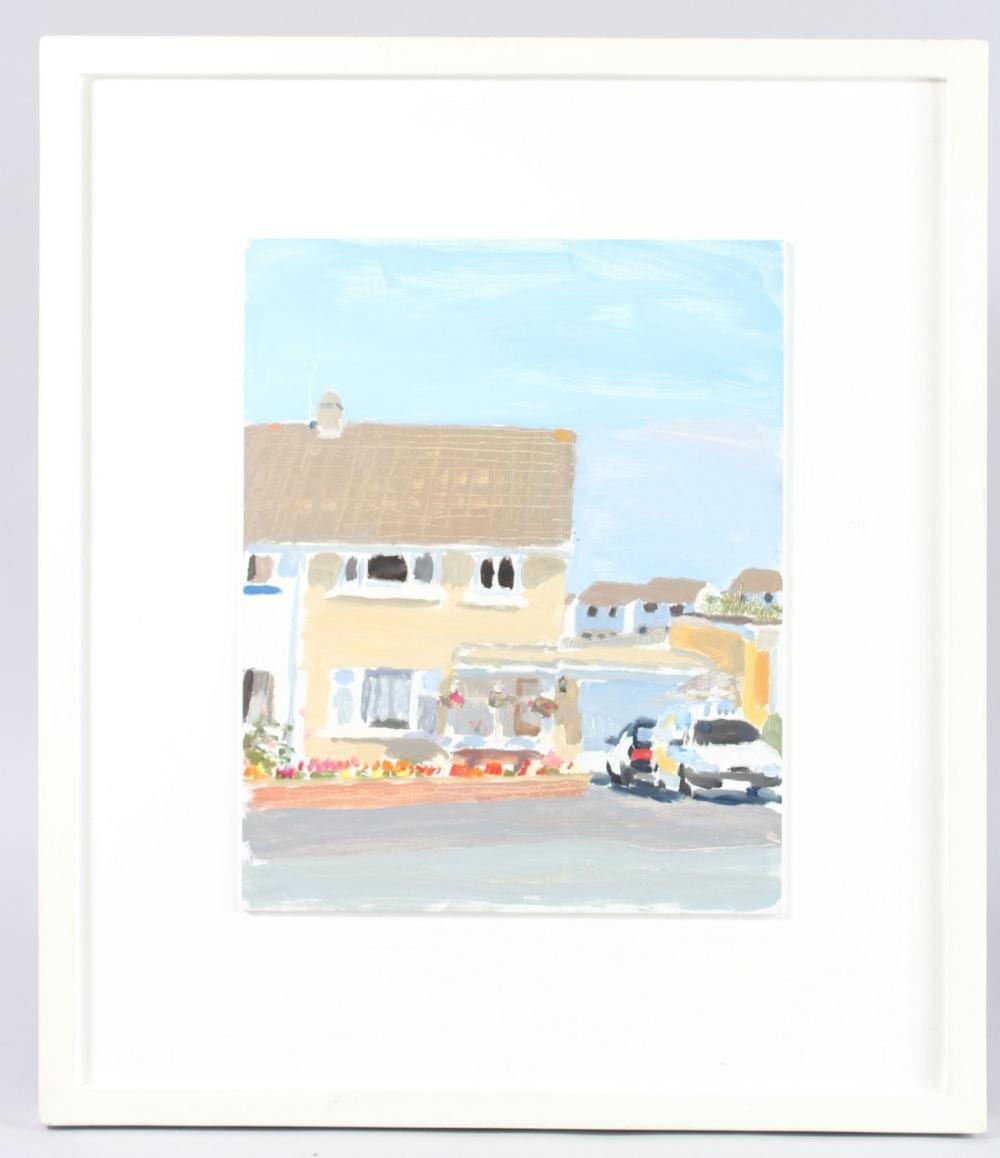 Danny Markey comparable auction result: danny markey b 1965 semi detached house on an estate oil on board 29 x 23 5cm