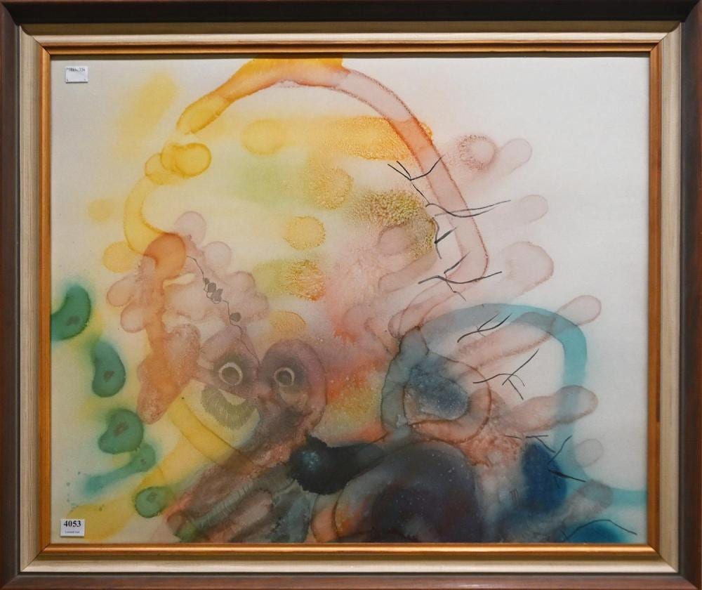 Irene Amos comparable auction result: irene amos untitled 2005