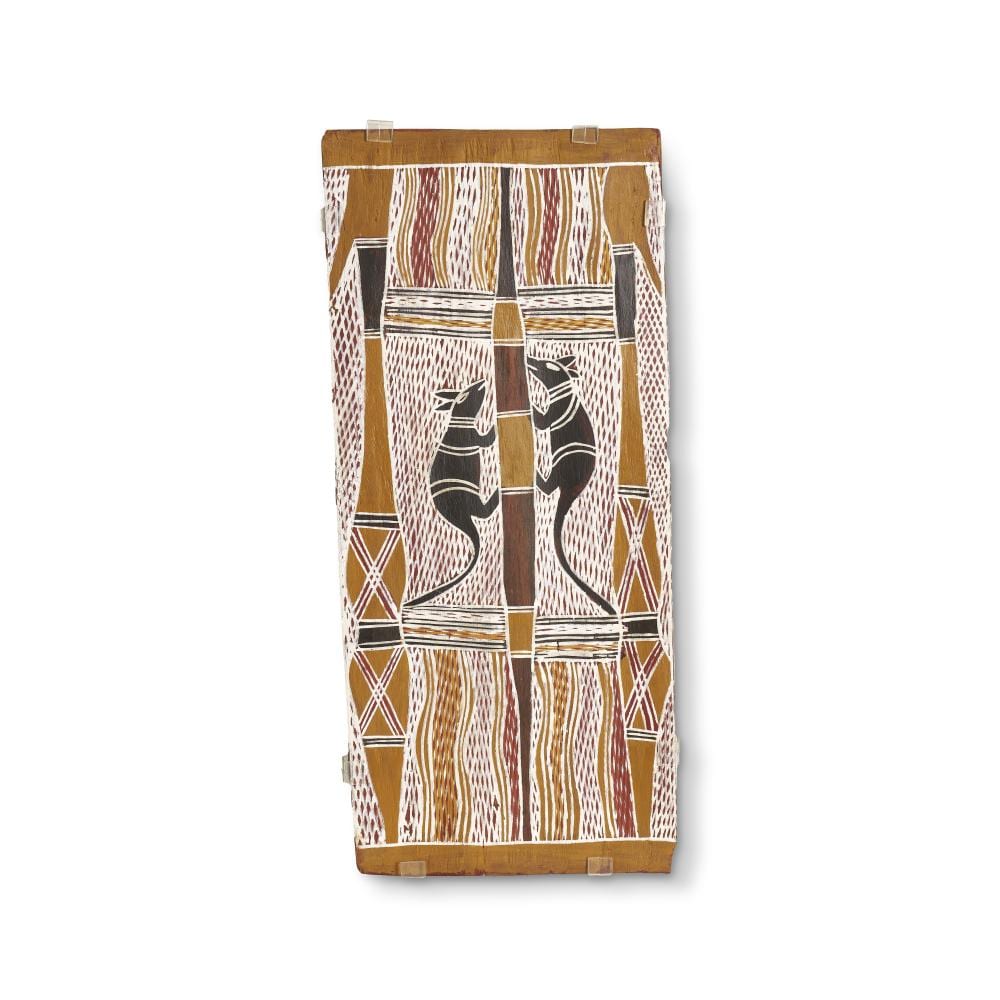 Narrit Jin Maymuru comparable auction result: narritjin maymuru circa 1914 1982 marrngu the possum 1971