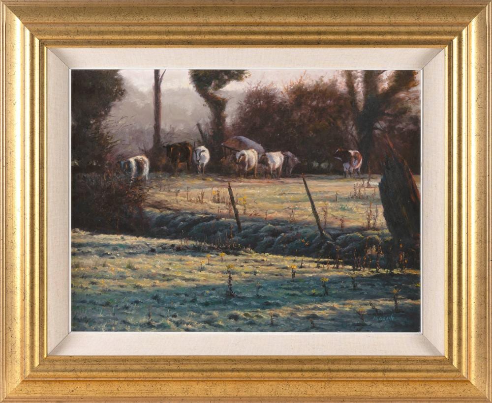 henry mcgrane ireland california spain 1969 sheep grazing in a pasture oil on board 18 x 24 framed 27 x 33 · Eldred's · 2025-10-09 Henry McGrane comparable auction result: henry mcgrane ireland california spain 1969 sheep grazing in a pasture oil on board 18 x 24 framed 27 x 33