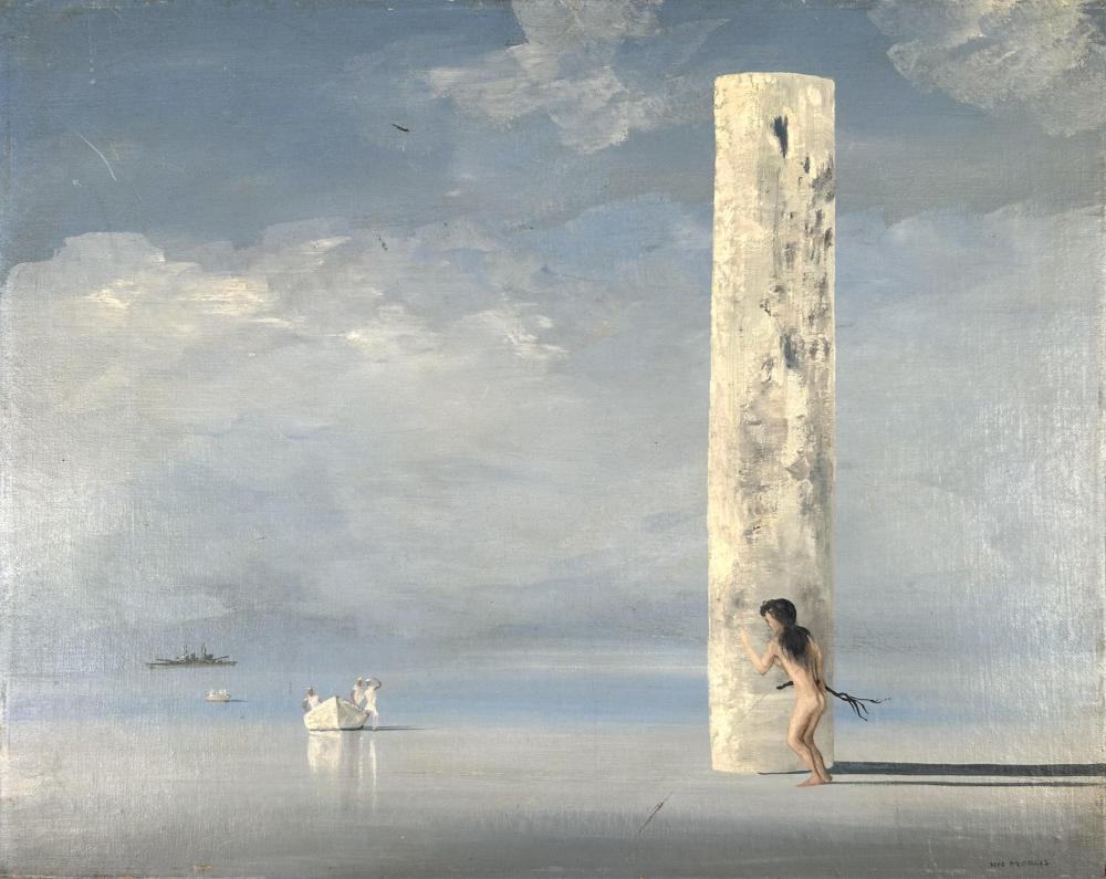 John (1920) Morris comparable auction result: john floyd morris america 1920 1991 invasion oil on academy board 16 x 20 unframed