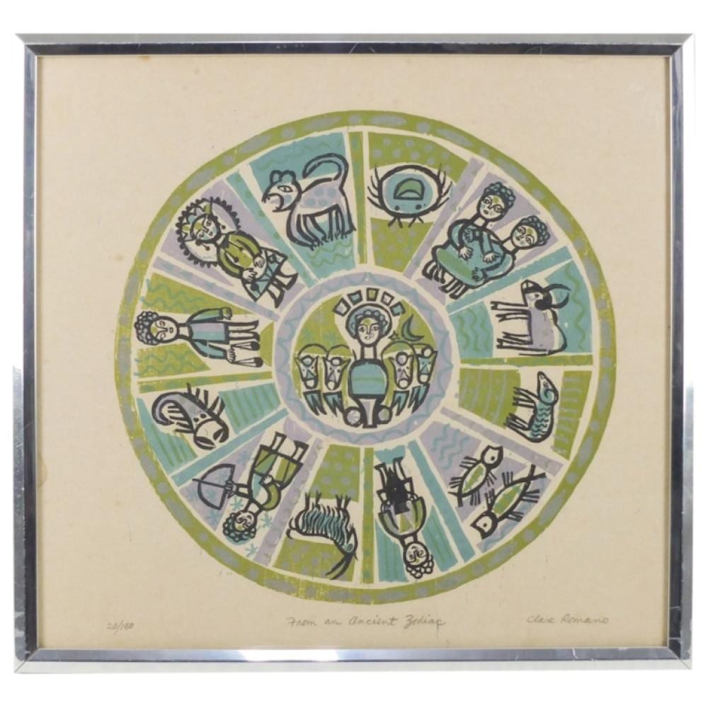 clare romano born 1922 · Orion Antiques · 2025-08-24 Clare Romano comparable auction result: clare romano born 1922