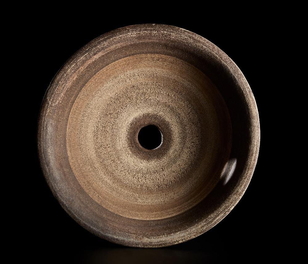 Hans Coper comparable auction result: hans coper 1920 1981 large dish of shallow form with everted rim and pierced centre circa 1960