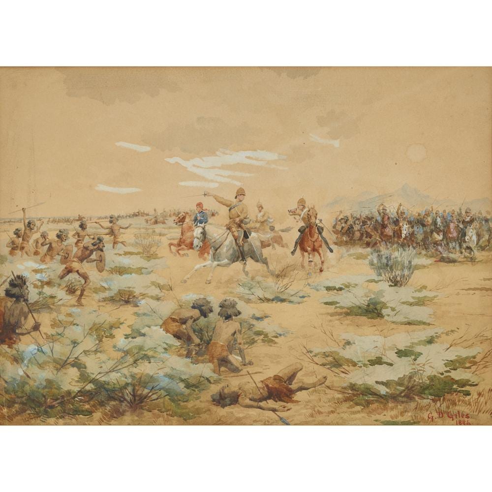 Godfrey Douglas Giles comparable auction result: geoffrey douglas giles british 1857 1941