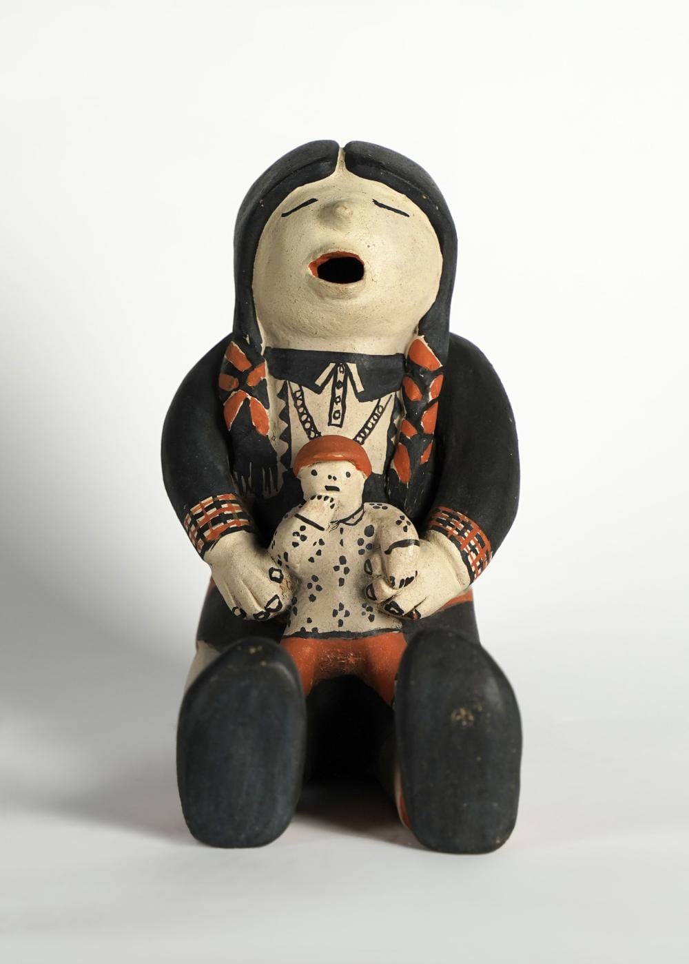 Helen Cordero comparable auction result: helen cordero 1915 1994 cochiti storyteller ceramic figure c 1970