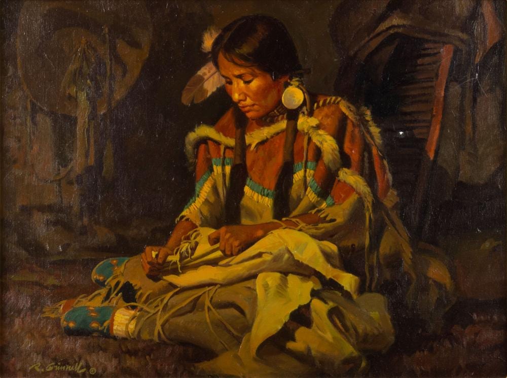 Roy Grinnell comparable auction result: roy grinnell 1933 turning star crow