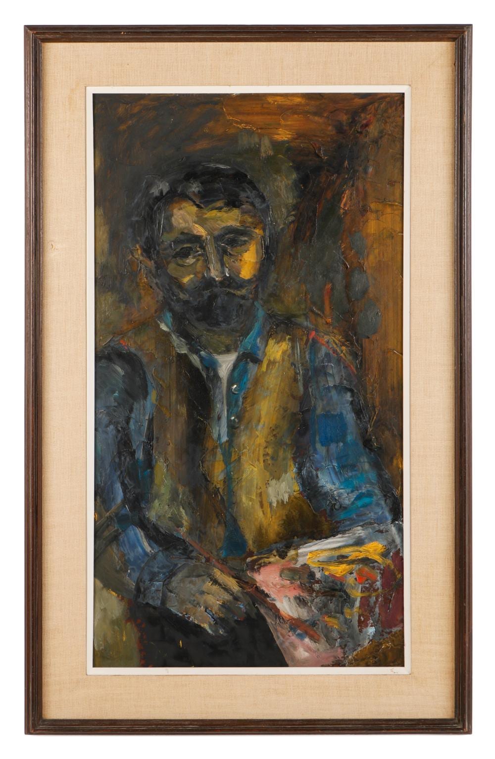 Jonah Kinigstein comparable auction result: jonah kinigstein american b 1923 the artist