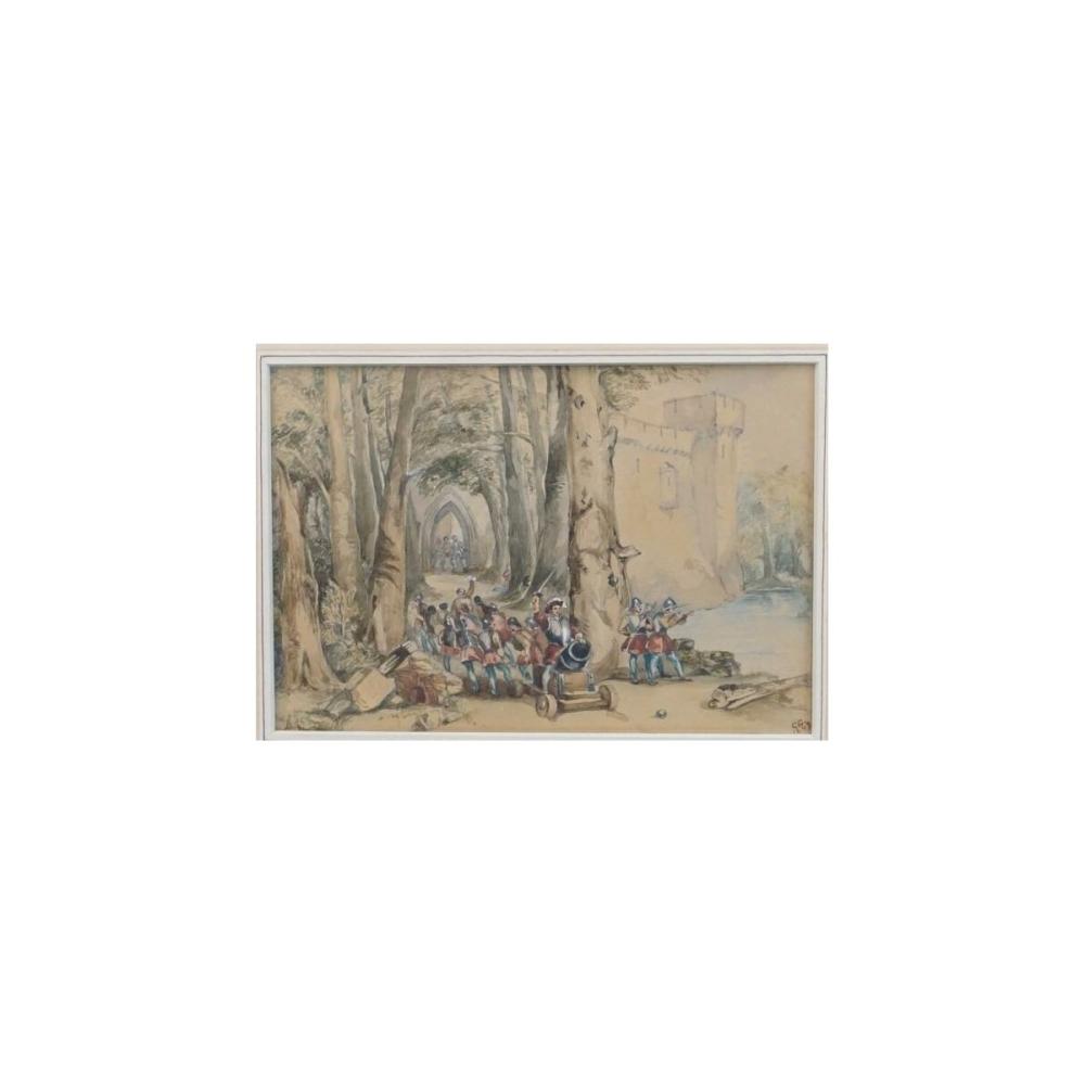 charles cattermole 1832 1900 · Kodner Galleries · 2025-08-27 Charles Cattermole comparable auction result: charles cattermole 1832 1900