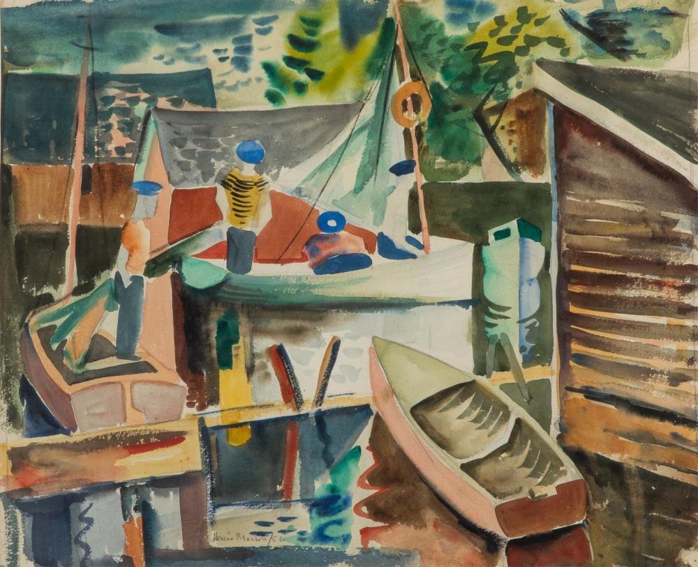 henri masson canadian 1907 1996 · A. H. Wilkens Auctions & Appraisals · 2025-08-28 Henri Masson comparable auction result: henri masson canadian 1907 1996