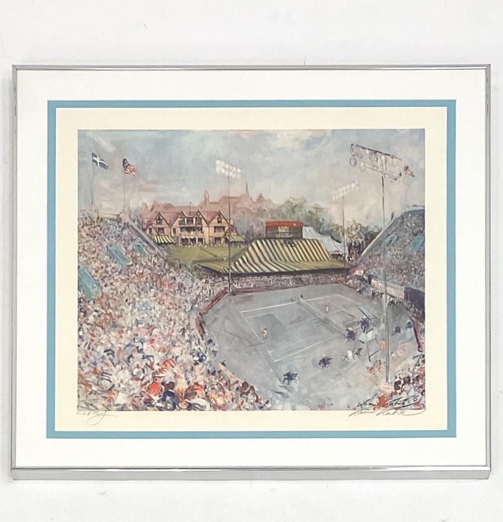 Kamil Kubik comparable auction result: kamil kubik czech american 1930 2011 lithograph
