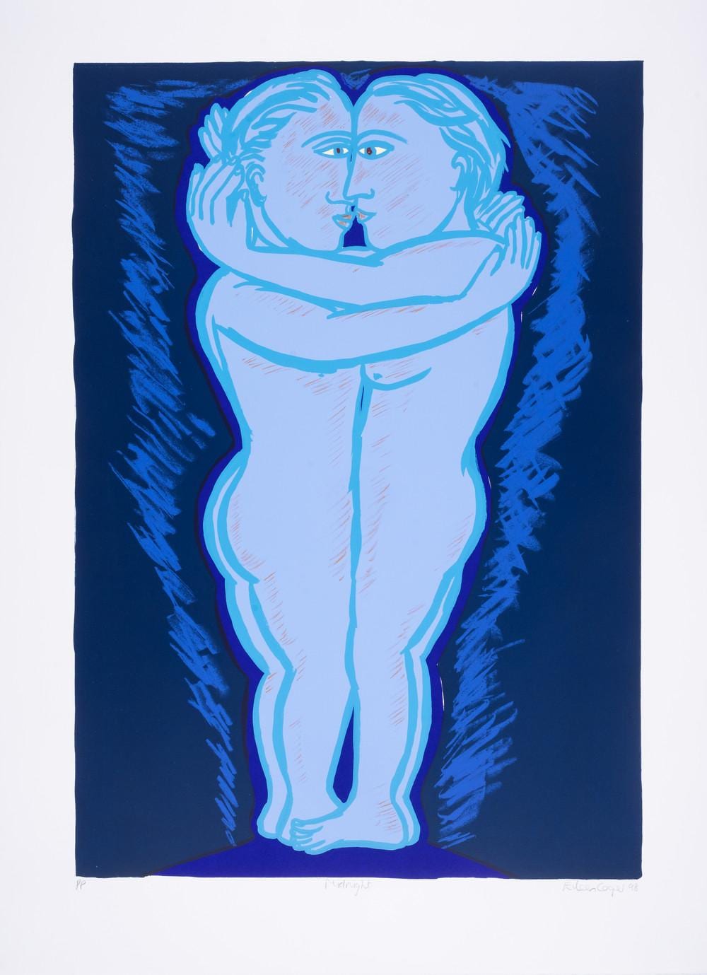 Eileen Cooper comparable auction result: eileen cooper b 1953 midnight