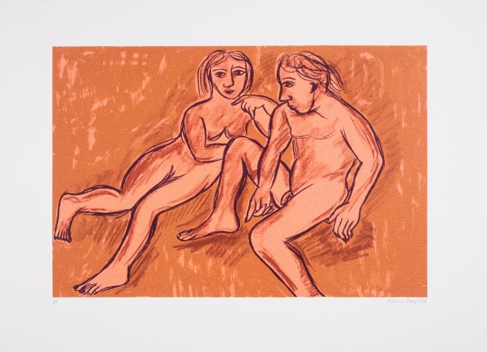 Eileen Cooper comparable auction result: eileen cooper b 1953 untitled figures