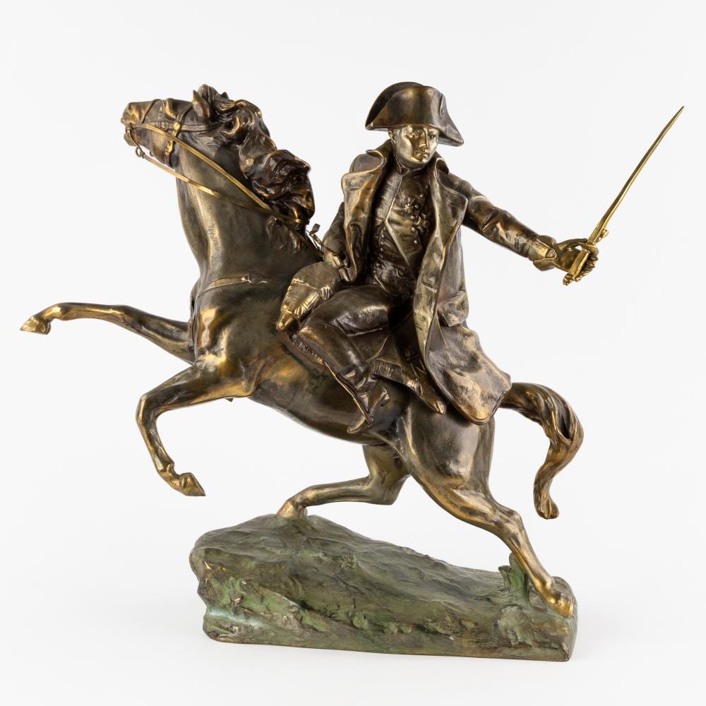 Raphaël Nannini comparable auction result: rapha l nannini xix xx napoleon patinated spelter