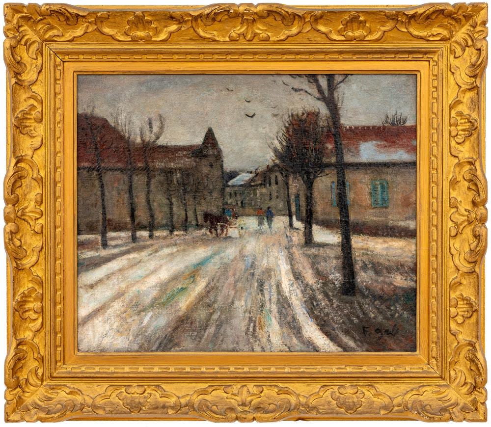 François Gall comparable auction result: fran ois gall b 1912 d 1987 paysage de campagne