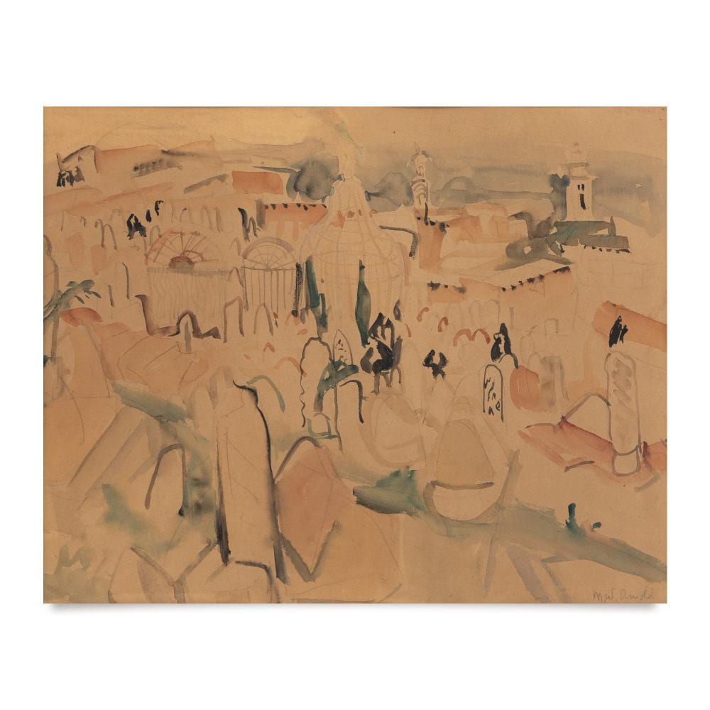 Max W. Arnold comparable auction result: max w arnold b 1897 d 1946 untitled