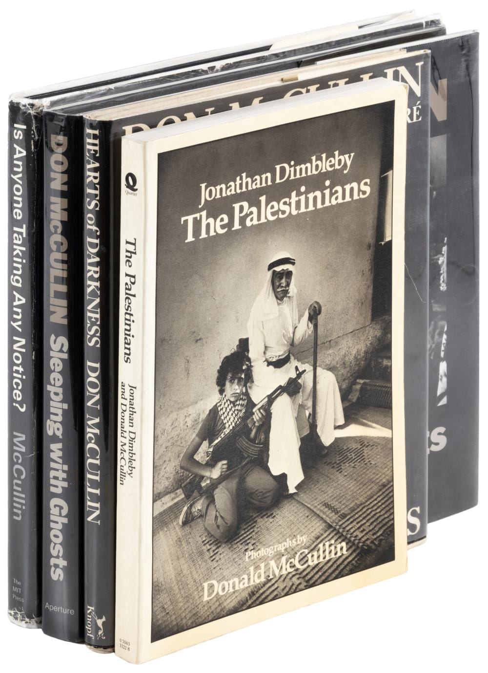 Don McCullin comparable auction result: 4 photobooks by don mccullin
