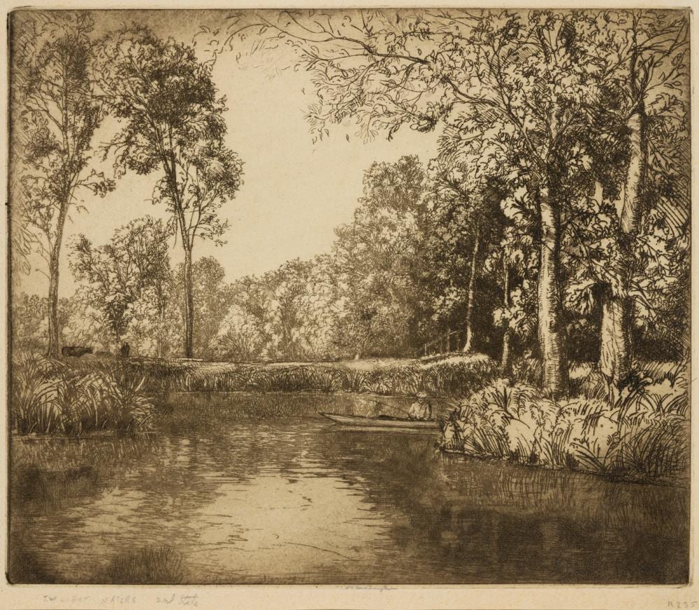 Donald Shaw MacLaughlan comparable auction result: donald shaw maclaughlan twilight waters