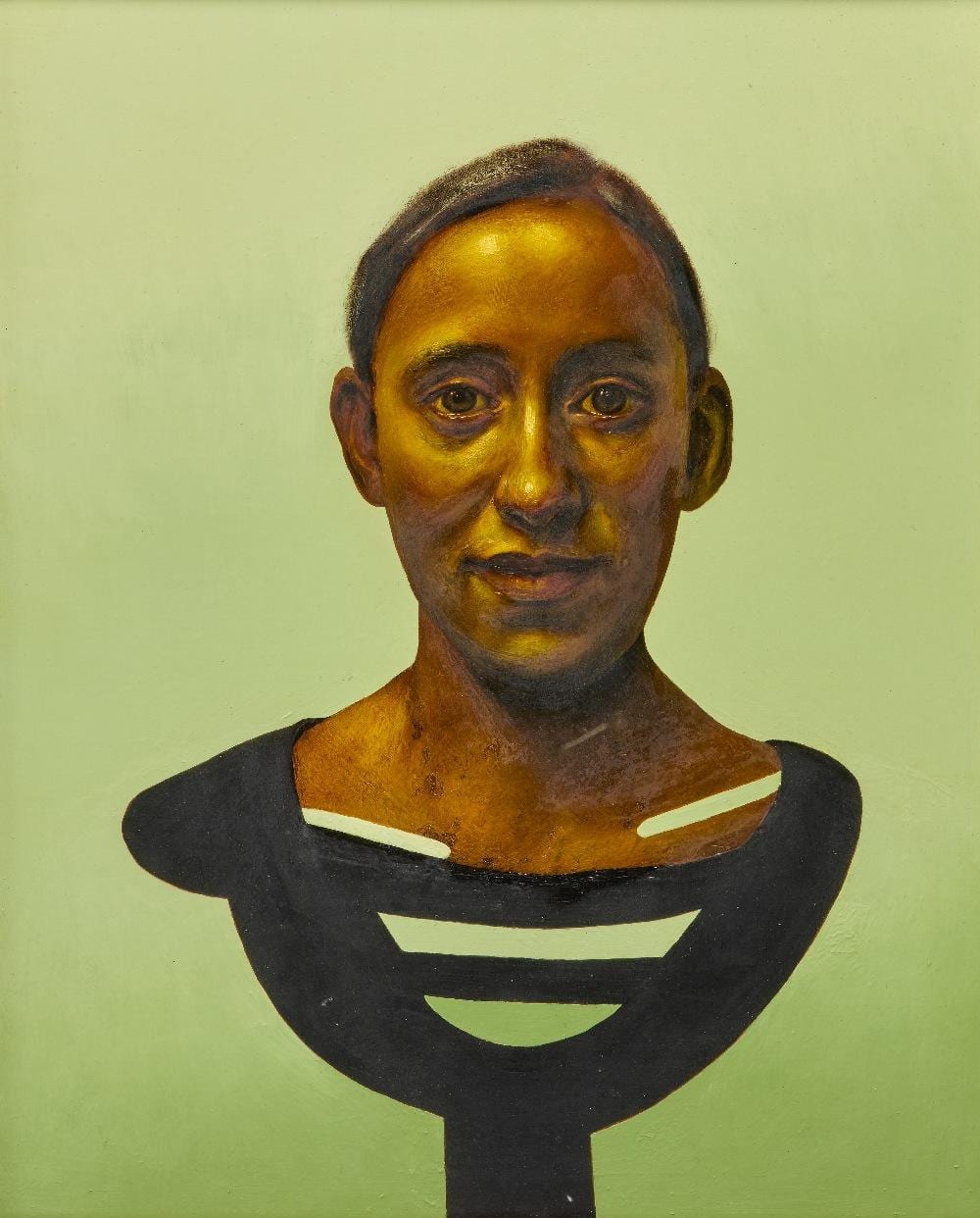 Craig Mulholland comparable auction result: craig mulholland m a portrait no 3