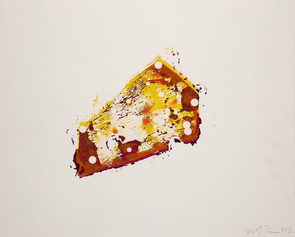 Nate Lowman comparable auction result: nate lowman untitled 2013