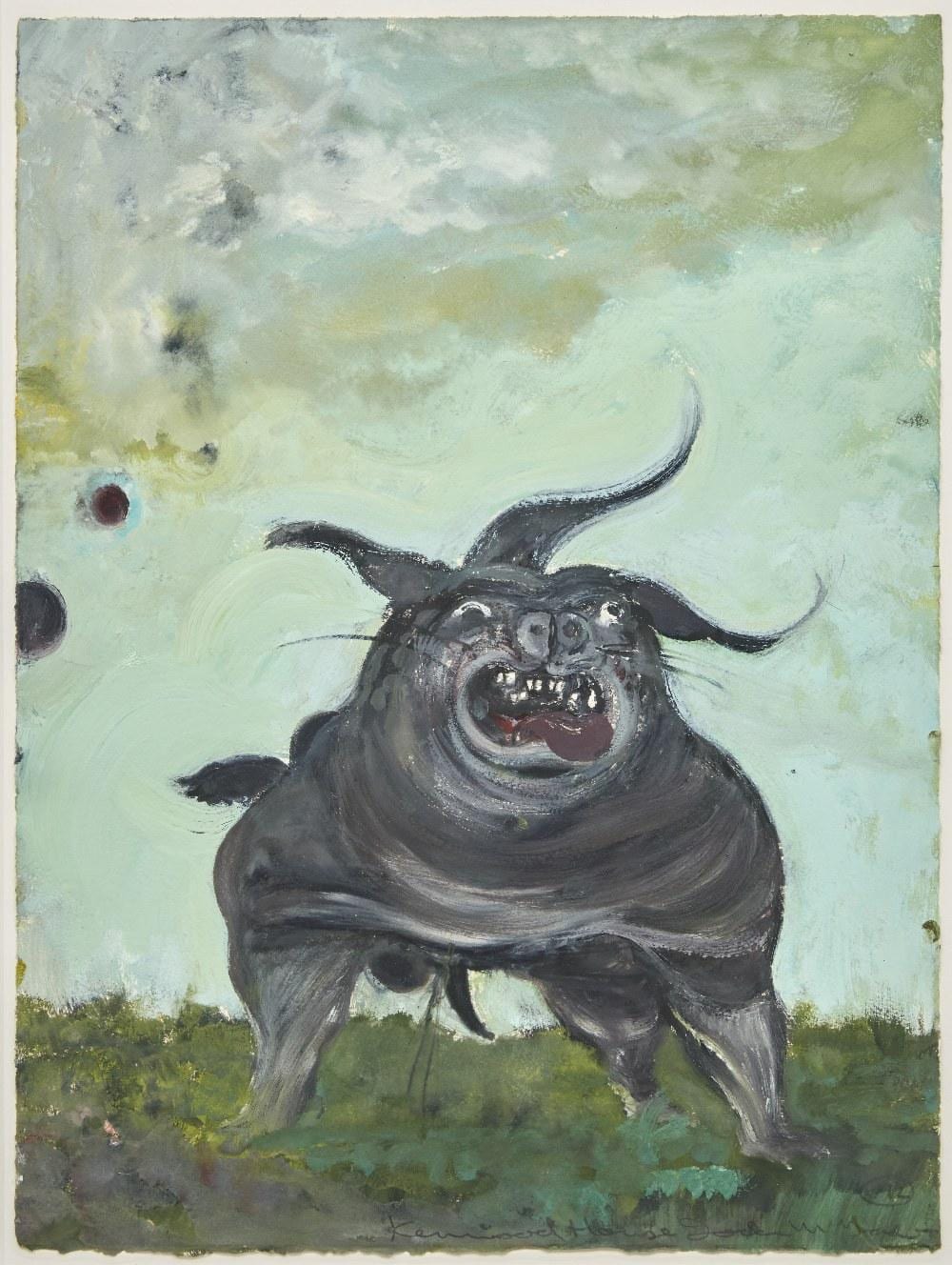 Jock McFadyen comparable auction result: jock mcfadyen kenwood house 1992