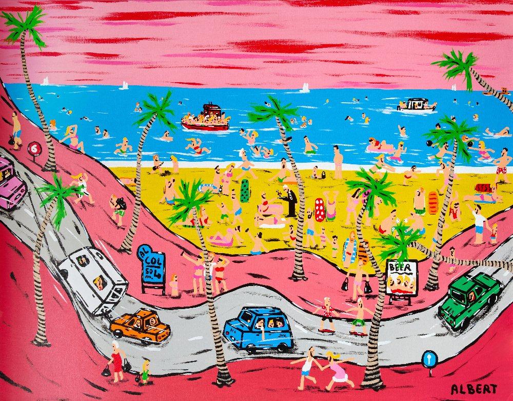 Albert Willem comparable auction result: albert willem waves of summer 2023