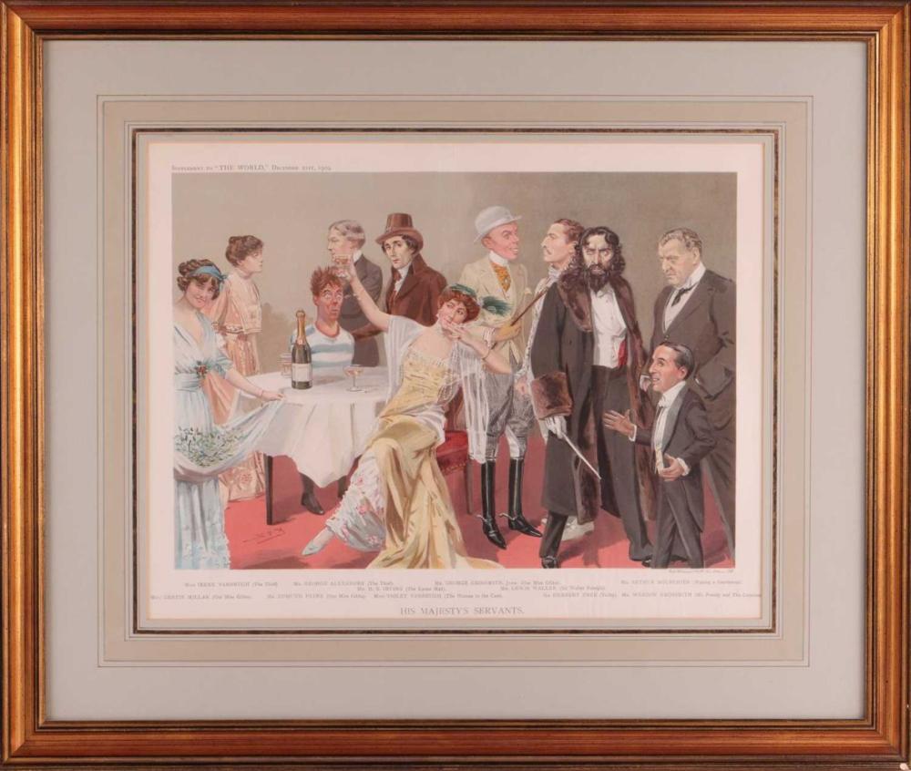 spy 1851 1922 a quantity of portraits produced for vanity fair and the world including henry rider haggard wilkie collins and gustave eiffel chromolithographs various sizes 11 · Dawsons Auctioneers · 2025-08-28 Leslie (1851) Ward comparable auction result: spy 1851 1922 a quantity of portraits produced for vanity fair and the world including henry rider haggard wilkie collins and gustave eiffel chromolithographs various sizes 11