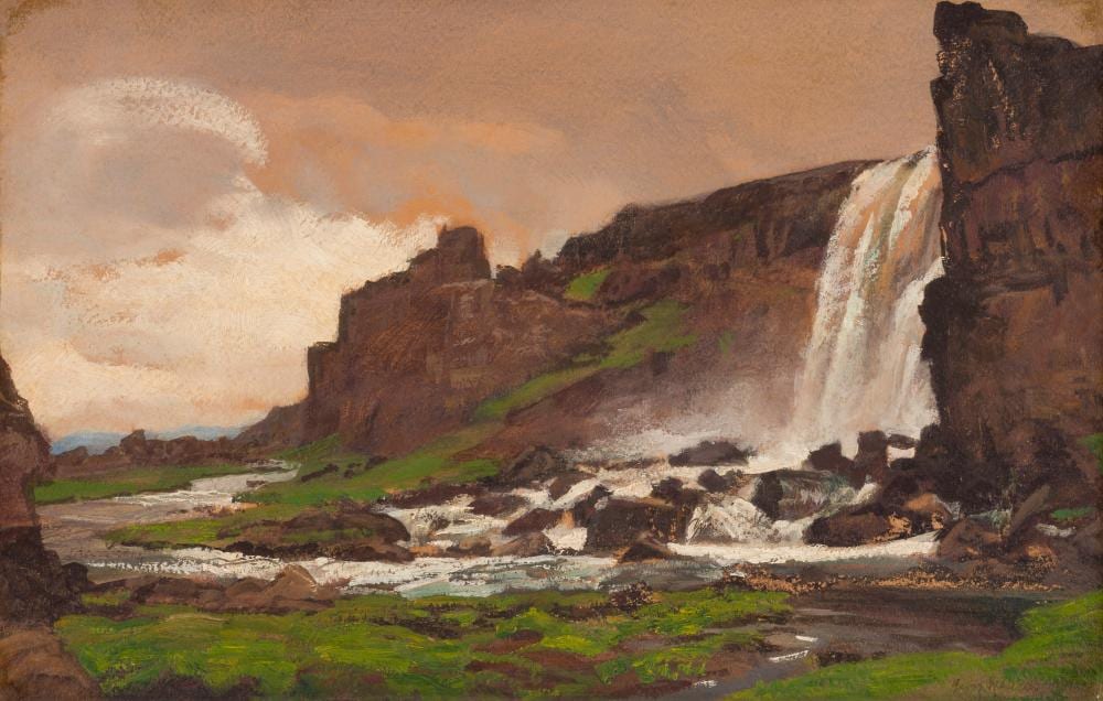 georg macco wasserfall · Hargesheimer Kunstauktionen Düsseldorf · 2025-09-12 Georg Macco comparable auction result: georg macco wasserfall