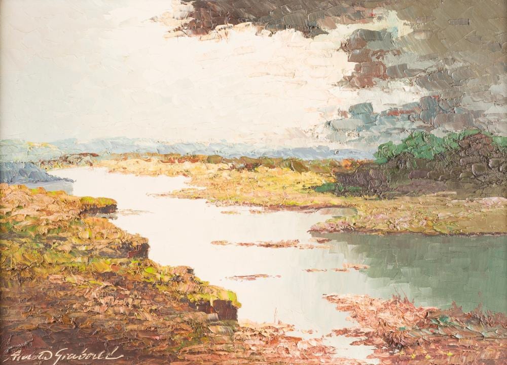 Georg Arnold-Graboné comparable auction result: georg arnold grabon herbstlandschaft